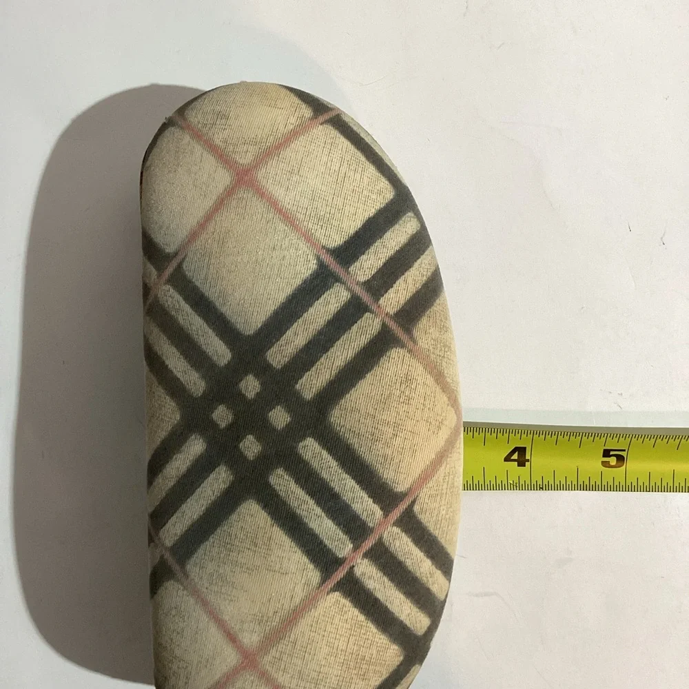 Burberry Original Clamshell Sunglass Case,iconic signature plaid, made in Italy - Picture 10 of 12